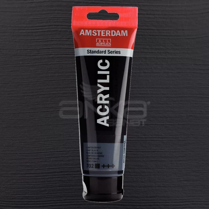 Amsterdam Akrilik Boya 120ml 702 Lamp Black