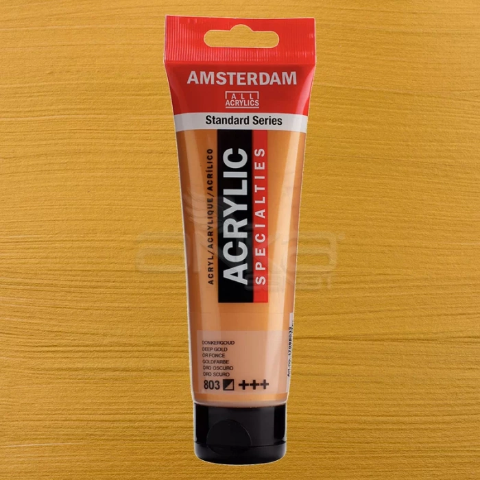 Amsterdam Akrilik Boya 120ml 803 Deep Gold