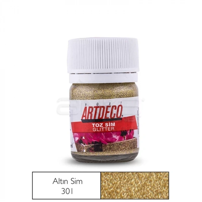 Artdeco Toz Sim (Glitter) 301 Hazır Altın Sim