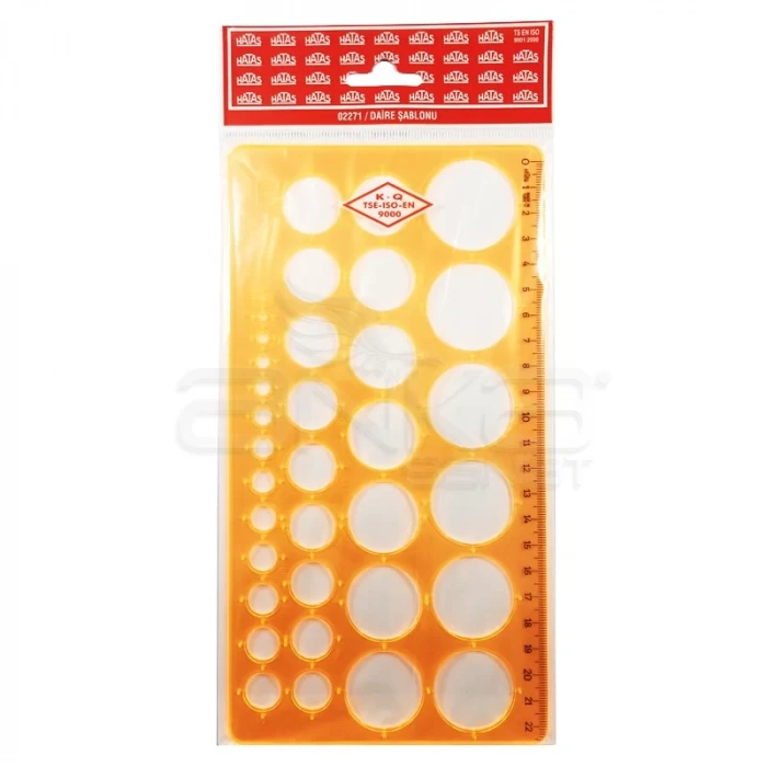 Hatas Daire Şablonu 1-35cm 02271