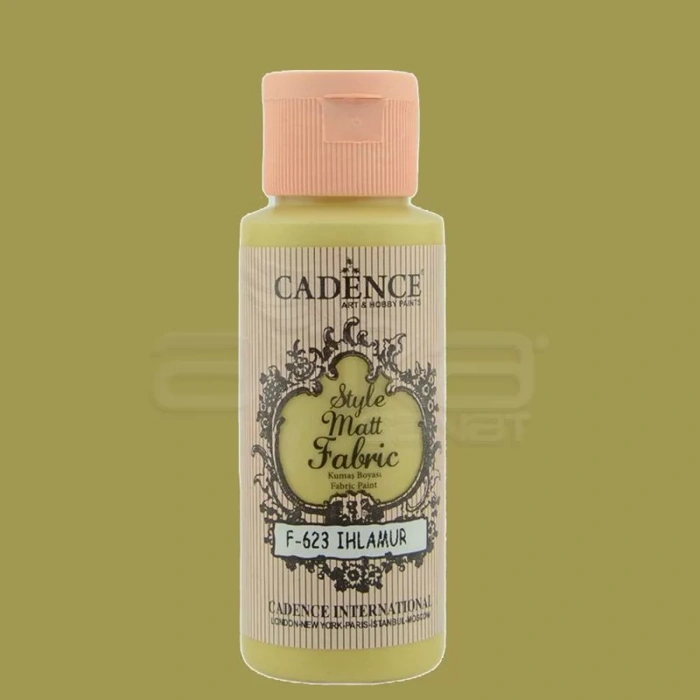 Cadence Style Matt Fabric Kumaş Boyası 59ml F623 Ihlamur-Linden
