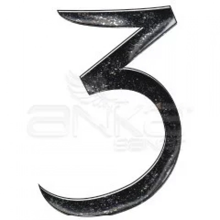 Cadence Dora 3D Boyutlu Boncuk Boya Siyah 5131