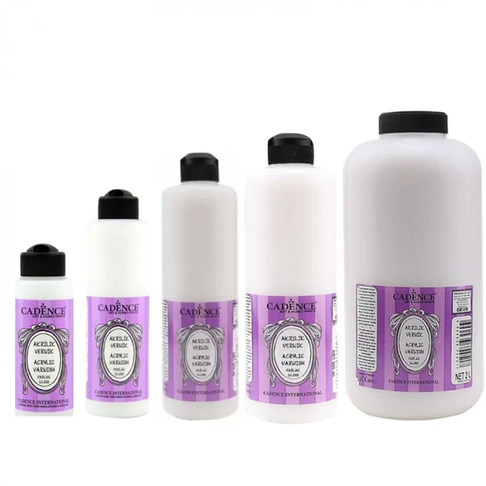 Cadence Su Bazlı Parlak (Gloss) Vernik