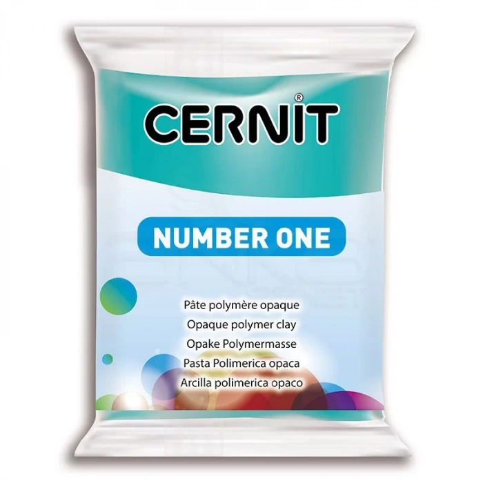 Cernit Number One Polimer Kil 56g 676 Turquoise