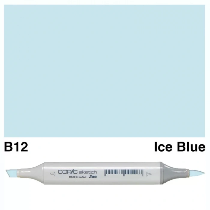 Copic Marker No:B12 İce Blue