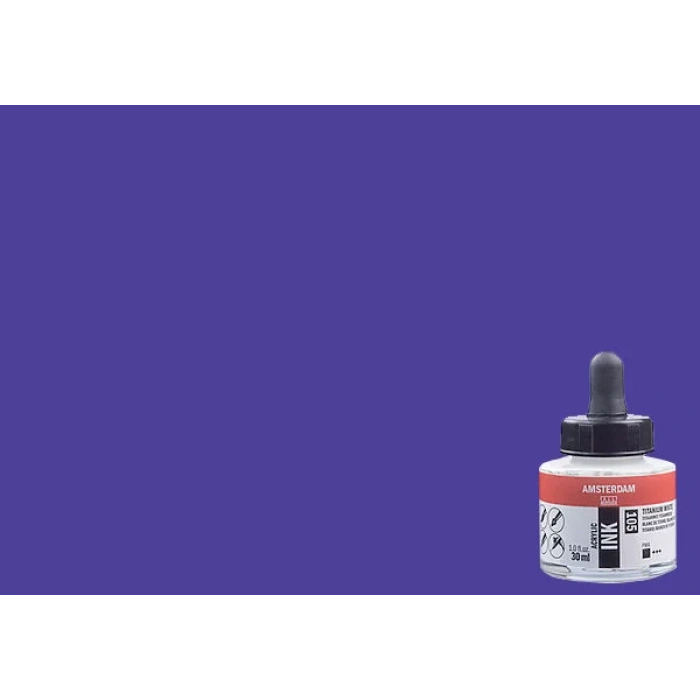 Talens Amsterdam Acrylic Ink 30ml 507 Ultramarine Violet