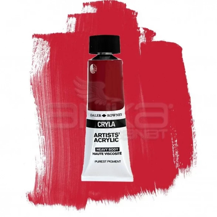 Daler Rowney Cryla Artist Akrilik Boya 75ml 528 Quinacridone Yellow Red Seri D