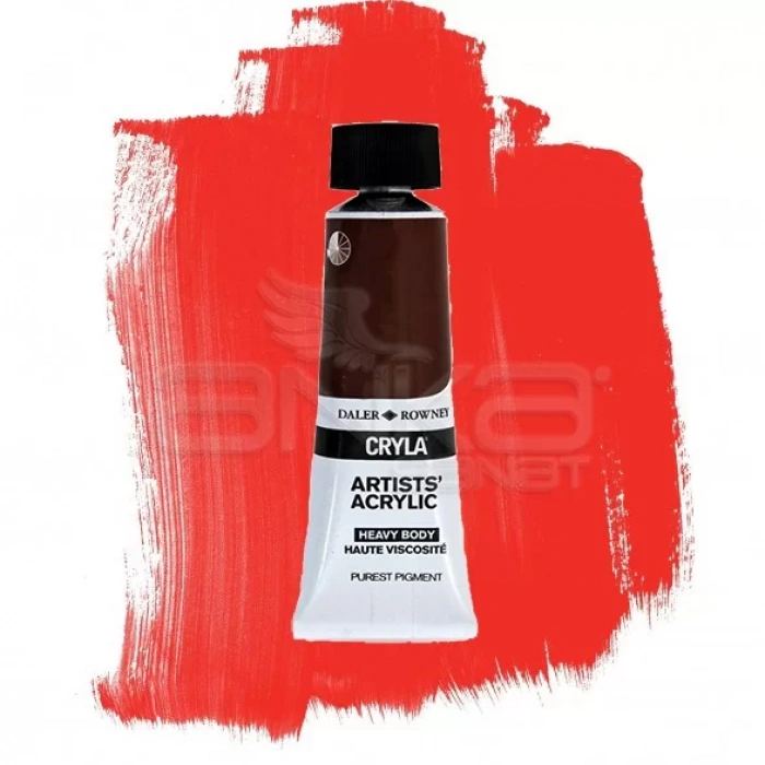 Daler Rowney Cryla Artist Akrilik Boya 75ml 585 Pyrrole Scarlet Seri D