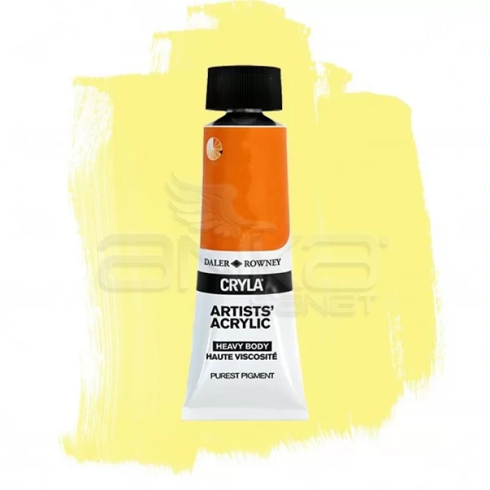 Daler Rowney Cryla Artist Akrilik Boya 75ml 637 Nickel Titanate Yellow Seri B