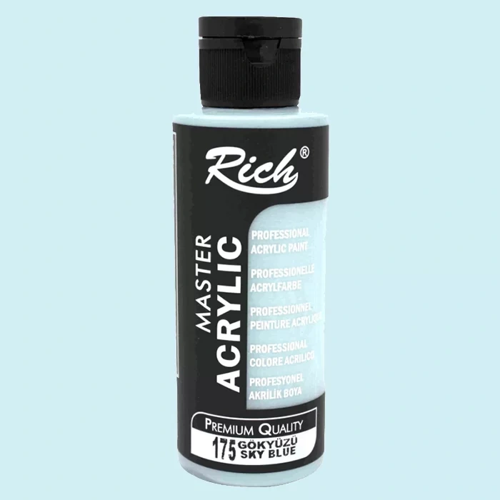Rich Master Akrilik Boya 120ml 175 Gökyüzü