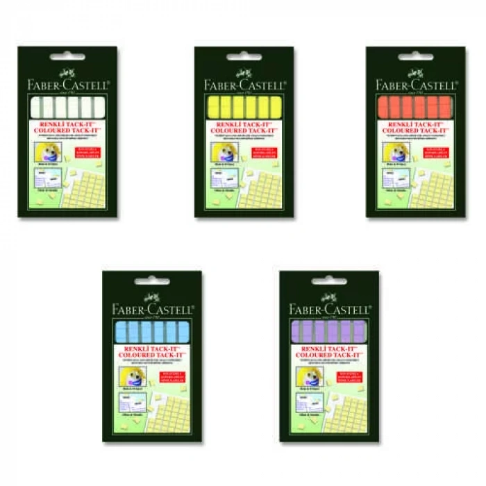 Faber Castell Tack-it Karışık Renk 50g