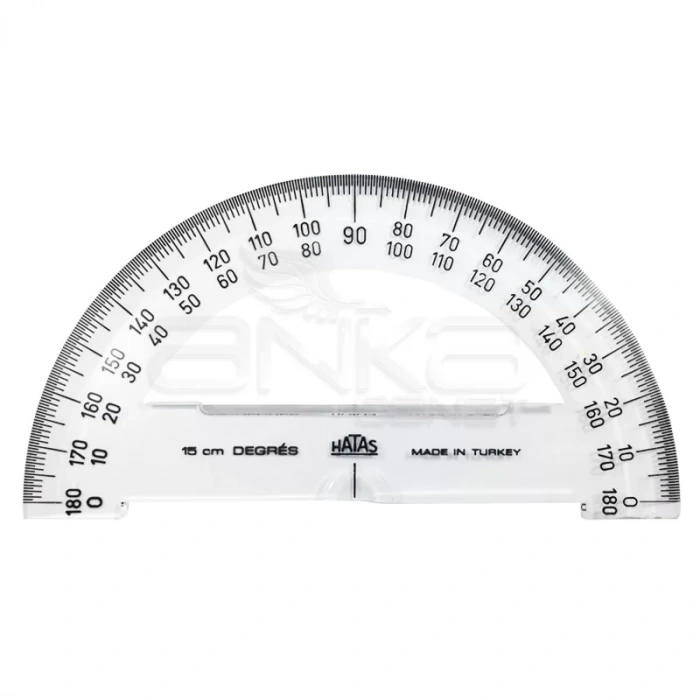 Hatas Plastik Minkale İletki  Yarım Daire 180 Derece 0910