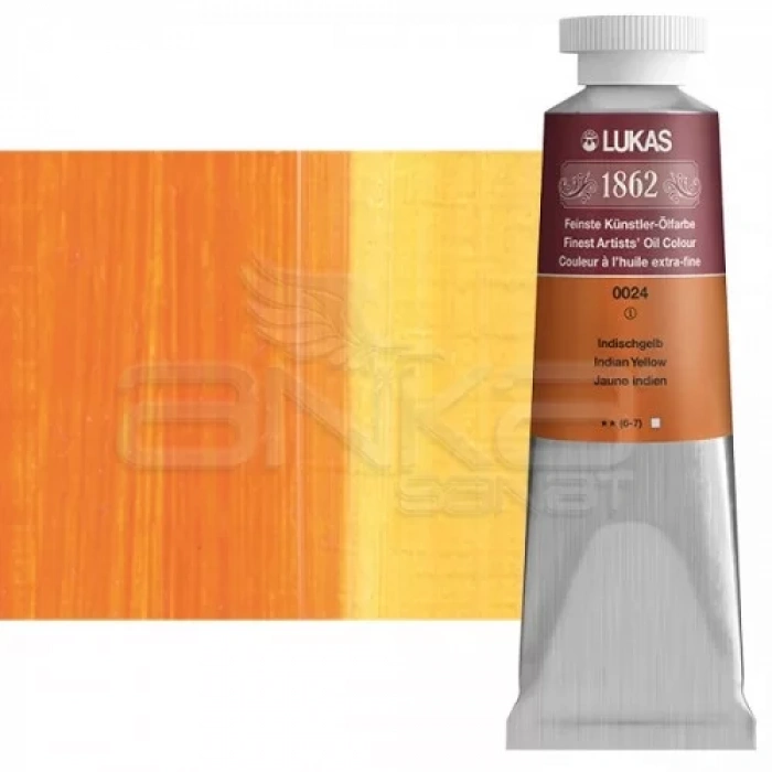 Lukas 1862 37ml Yağlı Boya Seri:1 No:0024 Hint Sarısı