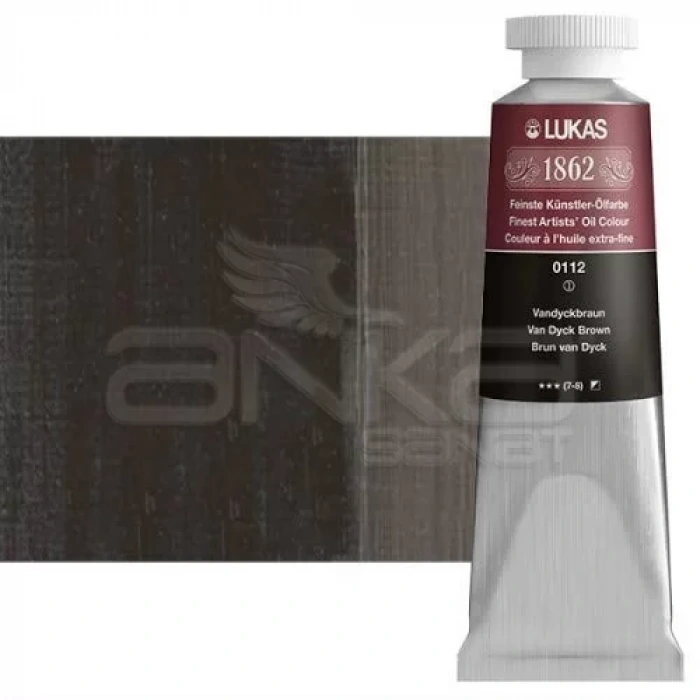 Lukas 1862 37ml Yağlı Boya Seri:1 No:0112 Vandayk Kahverengi