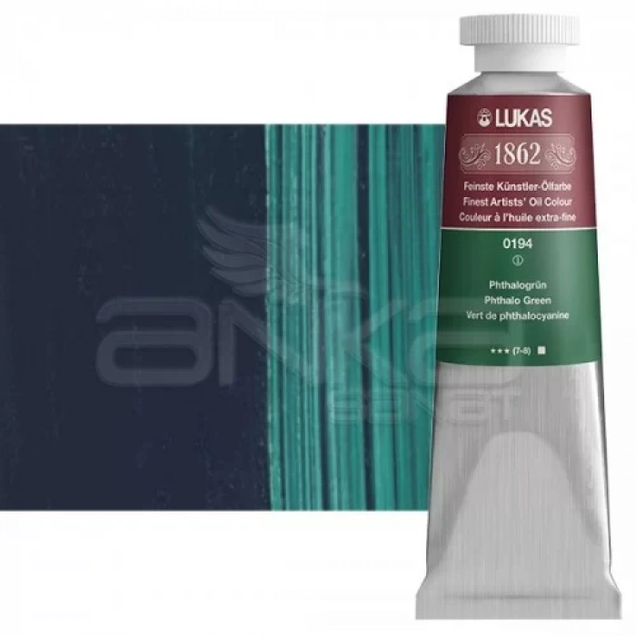 Lukas 1862 37ml Yağlı Boya Seri:1 No:0194 Helio Saf Yeşil-Orta