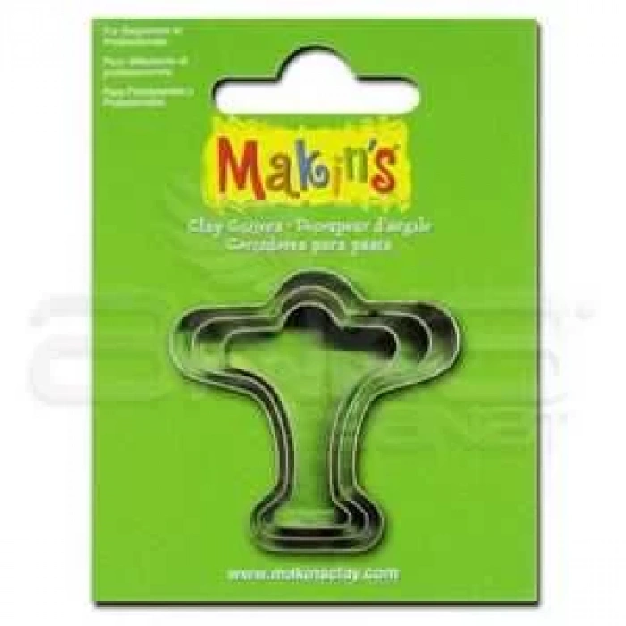Makins Clay Kesici Kalıp Seti Uçak 3 Parça Kod:36026
