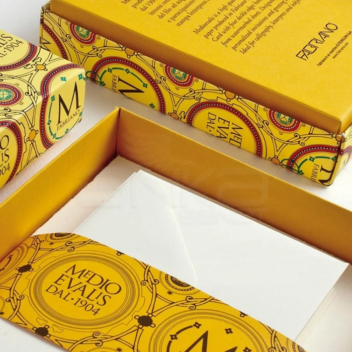 Fabriano Medioevalis Boş Tebrik Kartı ve zarf 20li 260g
