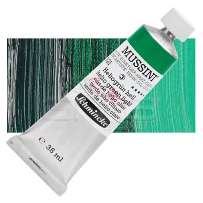 Mussini 35ml Yağlı Boya Seri:3 No:521 Helio Green Light