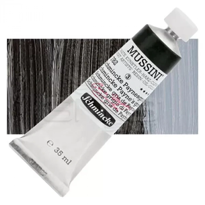 Mussini 35ml Yağlı Boya Seri:3 No:782 Schmincke Paynes Grey