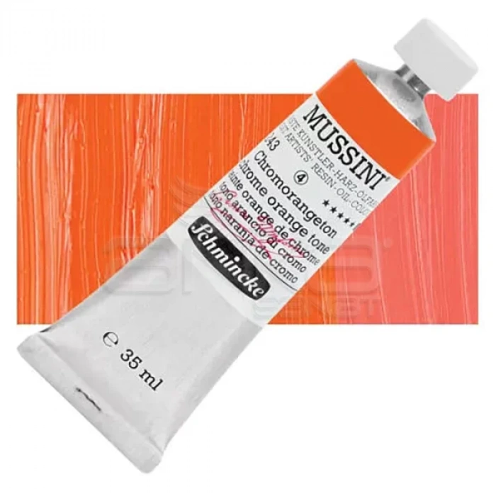 Mussini 35ml Yağlı Boya Seri:4 No:243 Chrome Orange Tone