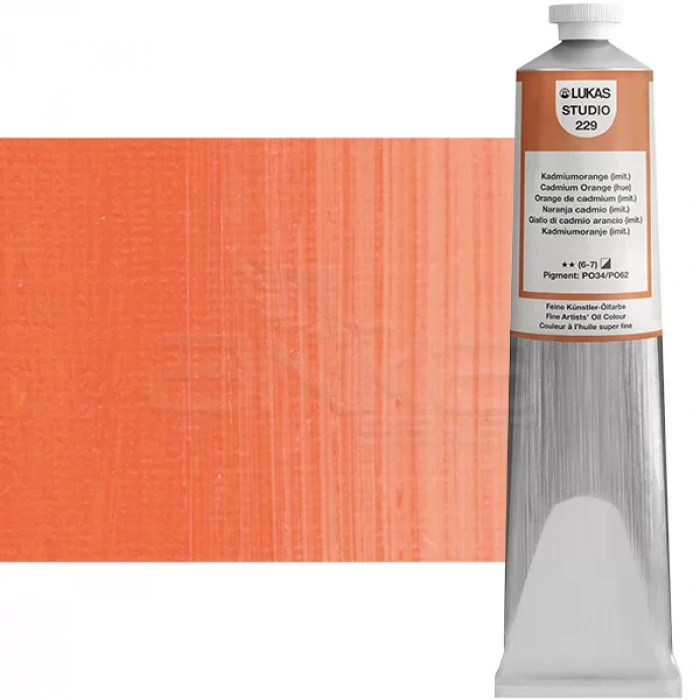 Lukas Studio Yağlı Boya 200ml 229 Cadmium Orange