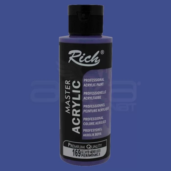 Rich Master Akrilik Boya 120ml 169 Cezayir Menekşesi