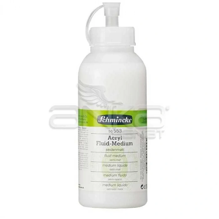 Schmincke Fluid Medium Semi Mat 250ml (553)