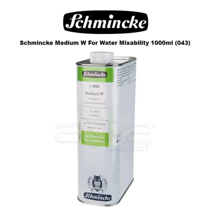 Schmincke Medium W For Water Mixability 1000ml (043)