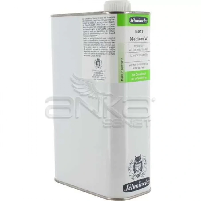 Schmincke Medium W For Water Mixability 1000ml (043)