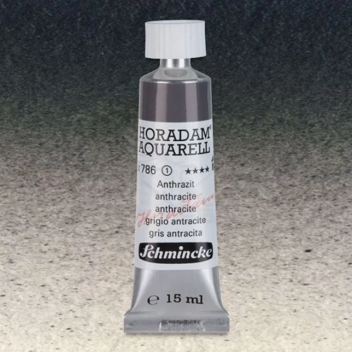 Schmincke Horadam Aquarell Tube 15ml Seri 1 Charcoal Grey 786