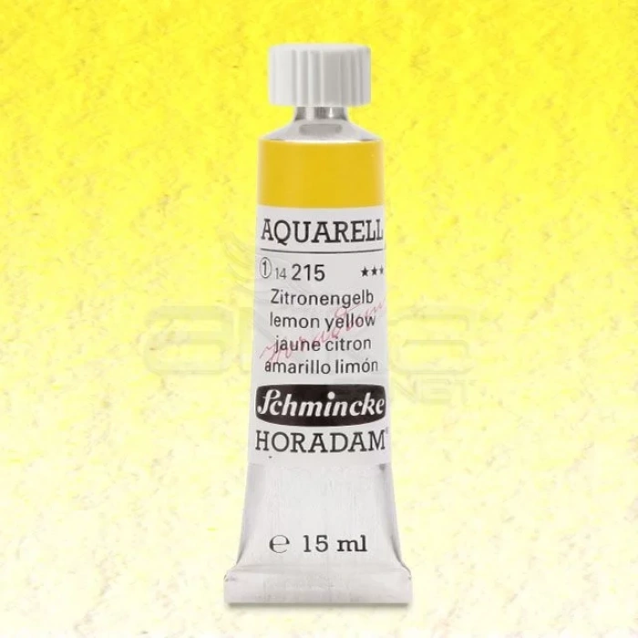 Schmincke Horadam Aquarell Tube 15ml Seri 1 Lemon Yellow 215