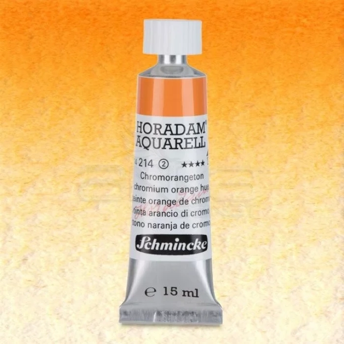 Schmincke Horadam Aquarell Tube 15ml Seri 2 Chrome Orange 214