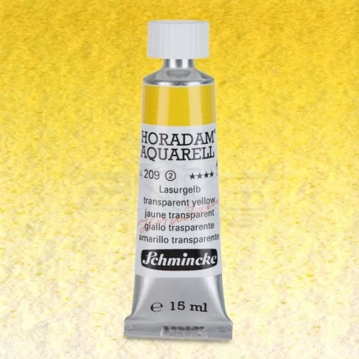 Schmincke Horadam Aquarell Tube 15ml Seri 2 Translucent Yellow 209