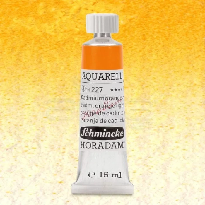 Schmincke Horadam Aquarell Tube 15ml Seri 3 Cadmium Orange Light 227
