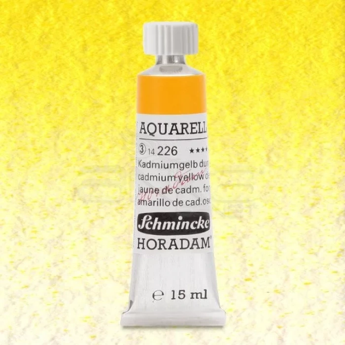 Schmincke Horadam Aquarell Tube 15ml Seri 3 Cadmium Yellow Deep 226