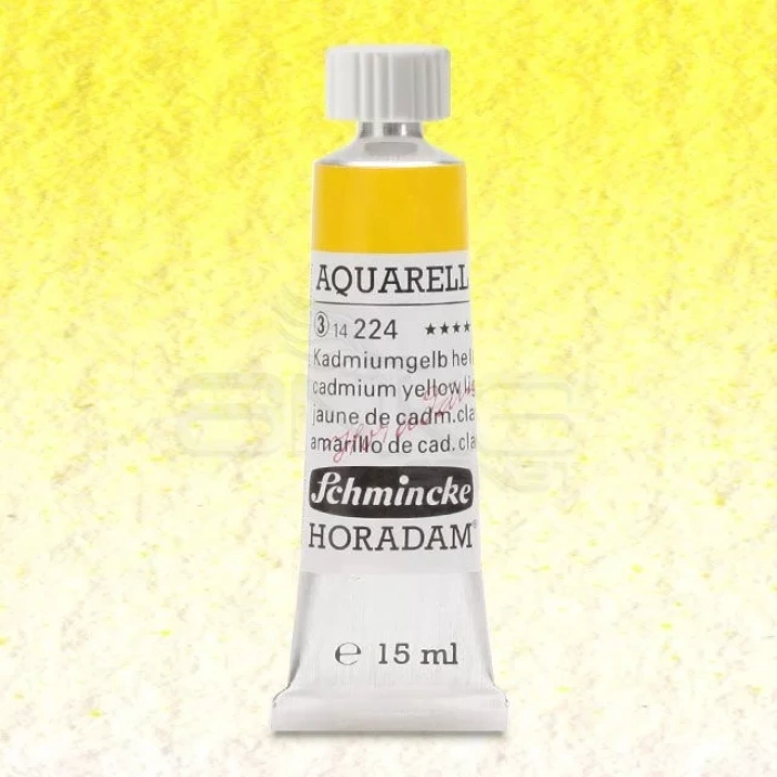 Schmincke Horadam Aquarell Tube 15ml Seri 3 Cadmium Yellow Light 224