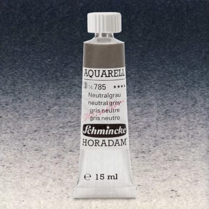 Schmincke Horadam Aquarell Tube 15ml Seri 3 Neutral Grey 785