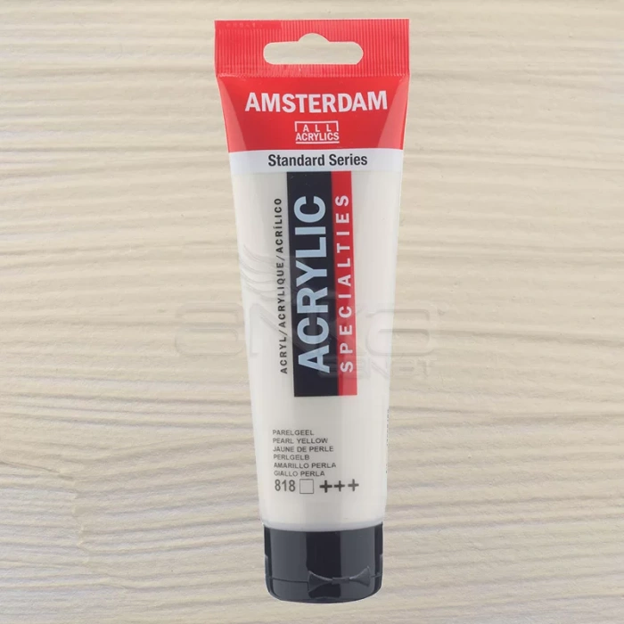 Amsterdam Akrilik Boya 120ml 818 Pearl Yellow