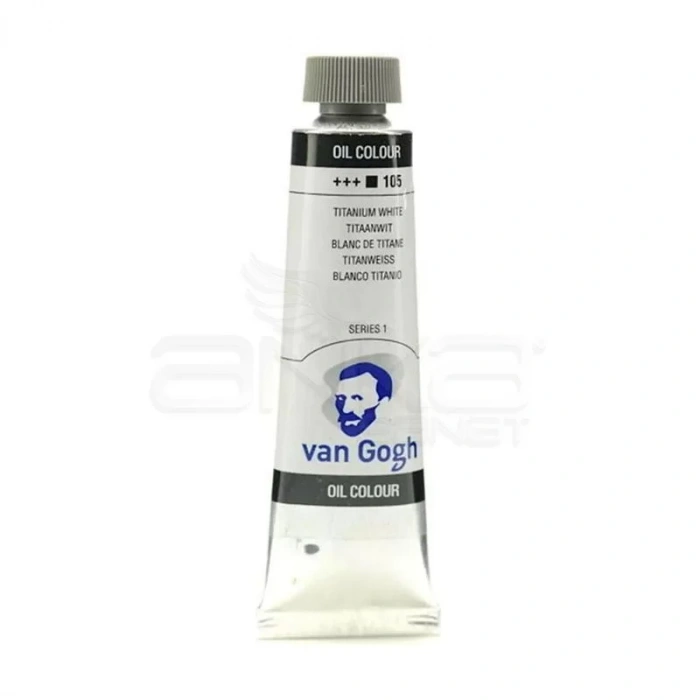 Van Gogh 40ml Yağlı Boya Seri:1 No:105 Titanium White