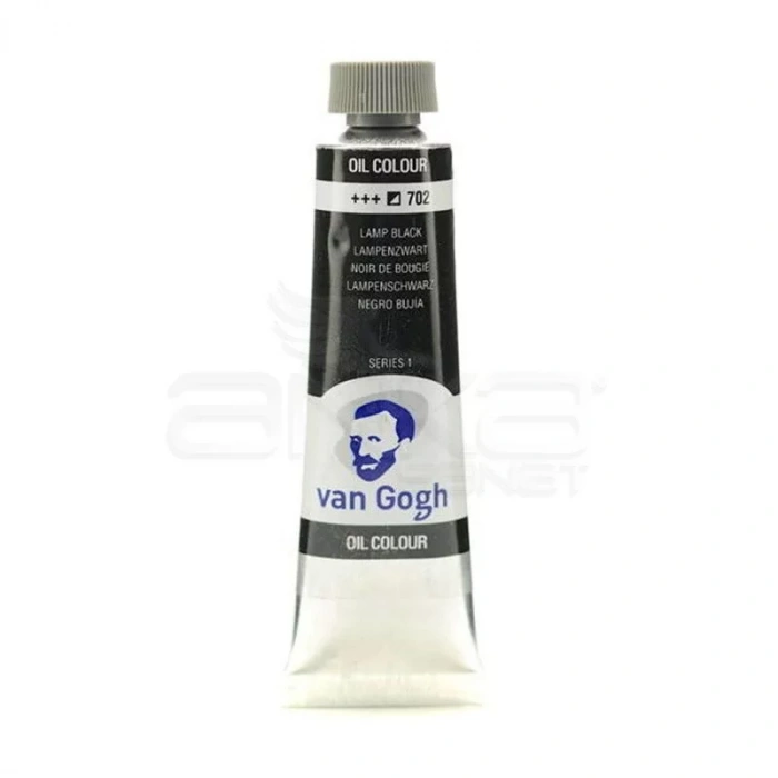 Van Gogh 40ml Yağlı Boya Seri:1 No:702 Lamp Black