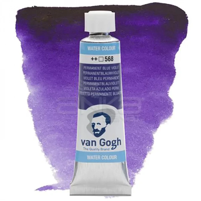 Van Gogh Tüp Sulu Boya 10ml Permanent Blue Violet 568