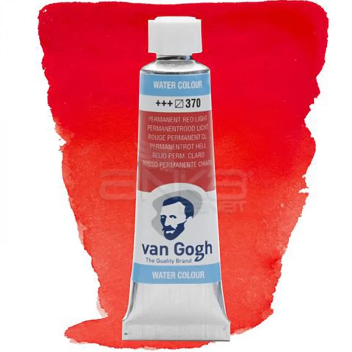 Van Gogh Tüp Sulu Boya 10ml Permanent Red Light 370
