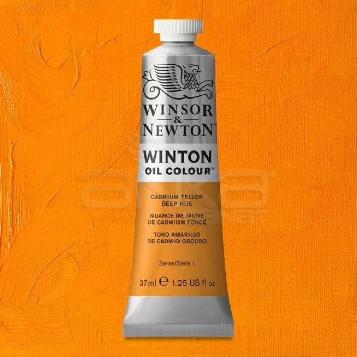 Winsor & Newton Winton Yağlı Boya 37ml 115 Cadmium Yellow Deep Hue