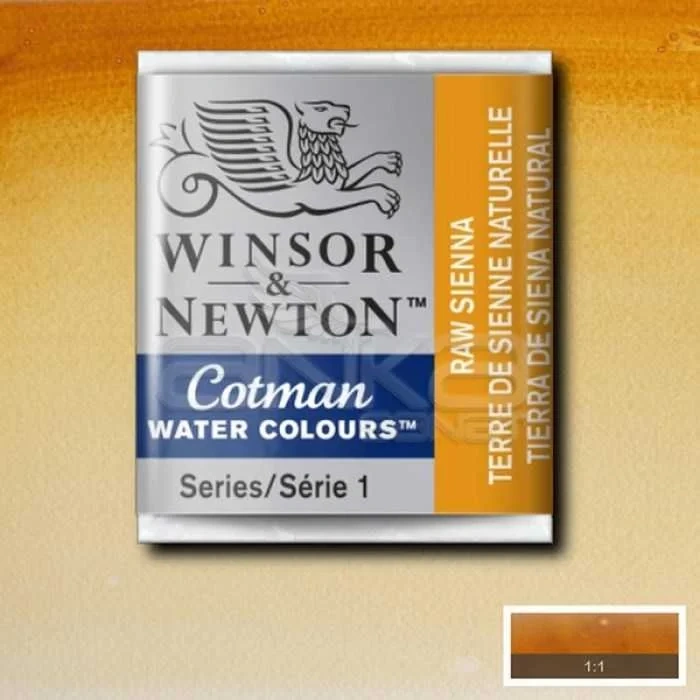 Winsor & Newton Tablet Sulu Boya No:552 Raw Sienna