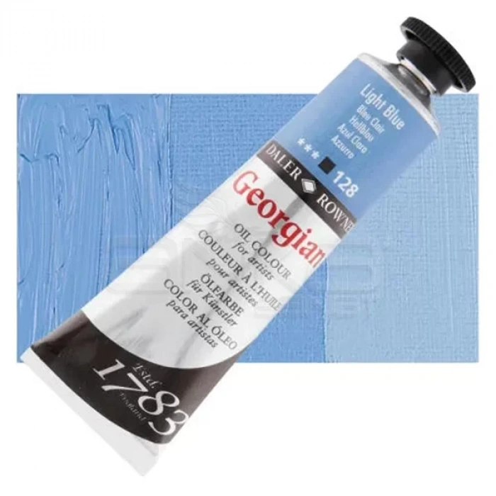 Daler Rowney Georgian Yağlı Boya 225ml 128 Light Blue