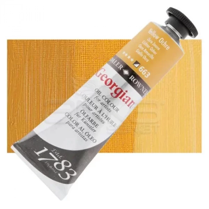 Daler Rowney Georgian Yağlı Boya 225ml 663 Yellow Ochre
