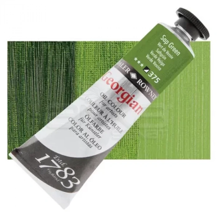 Daler Rowney Georgian Yağlı Boya 225ml 375 Sap Green