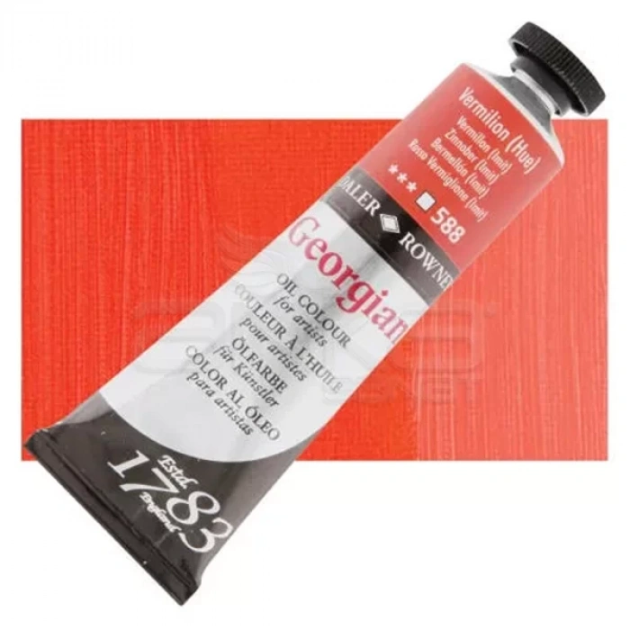 Daler Rowney Georgian Yağlı Boya 225ml 588 Vermilion Hue