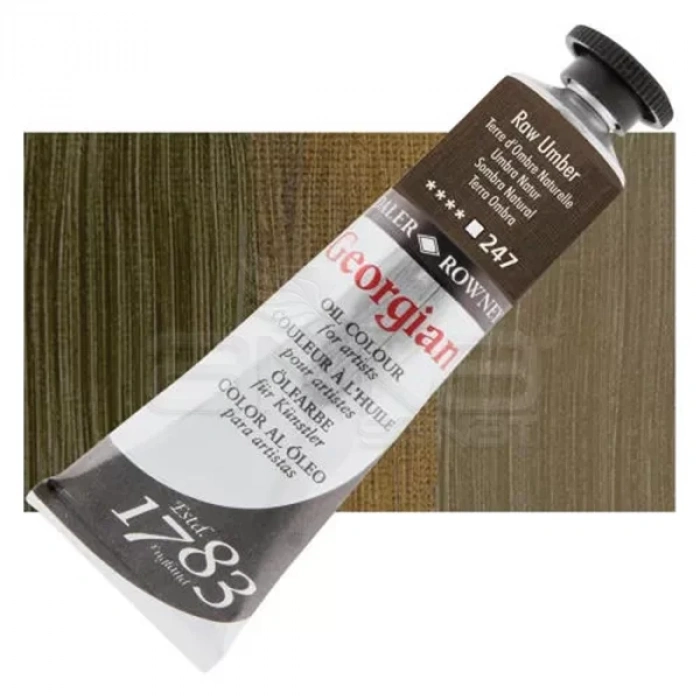 Daler Rowney Georgian Yağlı Boya 38ml No:247 Raw Umber