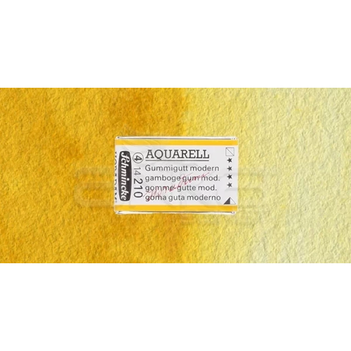Schmincke Horadam Aquarell 1/1 Tablet 210 Gamboge Gum Modern seri 4